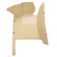 Purchase Beige Luxury Leather Diamond Car Floor Mats Purchase Beige Luxury Leather Diamond Car Floor Mats