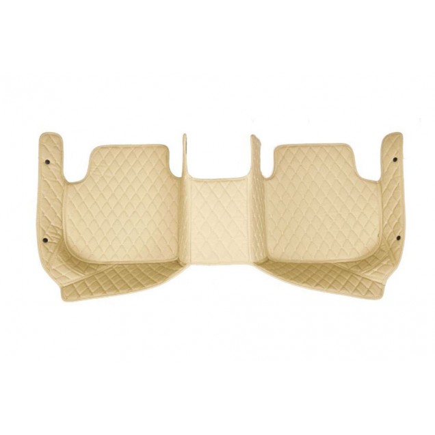 Purchase Beige Luxury Leather Diamond Car Floor Mats Purchase Beige Luxury Leather Diamond Car Floor Mats