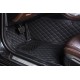 Purchase Black and Black Stitching Luxury Leather Diamond Car Floor Mats Purchase Black and Black Stitching Luxury Leather Diamond Car Floor Mats