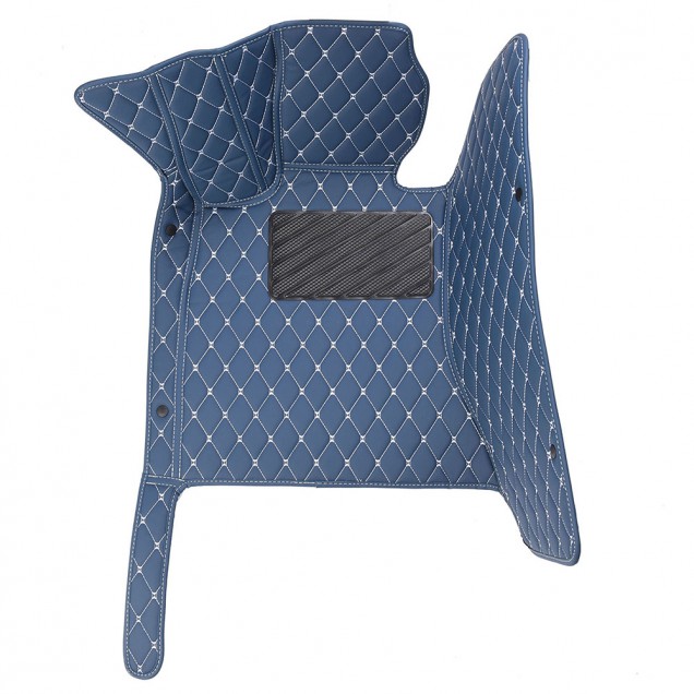 Purchase Blue Luxury Leather Diamond Car Floor Mats Purchase Blue Luxury Leather Diamond Car Floor Mats