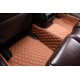 Purchase Brown Luxury Leather Diamond Car Floor Mats Purchase Brown Luxury Leather Diamond Car Floor Mats