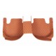 Purchase Brown Luxury Leather Diamond Car Floor Mats Purchase Brown Luxury Leather Diamond Car Floor Mats