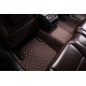 Purchase Dark Brown Luxury Leather Diamond Car Floor Mats Purchase Dark Brown Luxury Leather Diamond Car Floor Mats