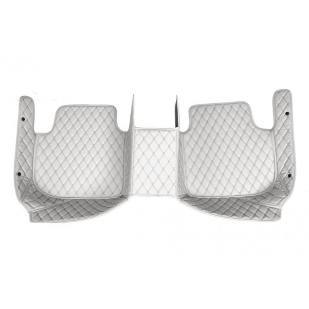 Purchase Grey Luxury Leather Diamond Car Floor Mats Purchase Grey Luxury Leather Diamond Car Floor Mats