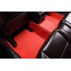 Purchase Red Luxury Leather Diamond Car Floor Mats Purchase Red Luxury Leather Diamond Car Floor Mats