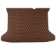 Purchase Dark Brown Luxury Leather Diamond Trunk Base Mats Purchase Dark Brown Luxury Leather Diamond Trunk Base Mats