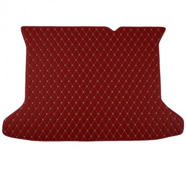 Purchase Wine Red Luxury Leather Diamond Trunk Base Mats