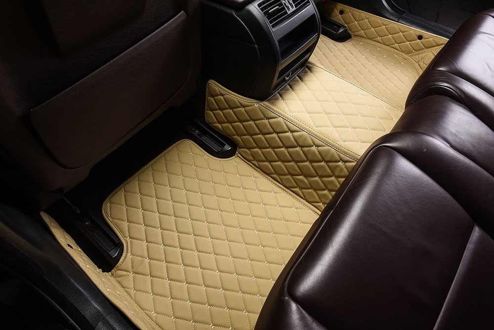 Purchase Beige Custom Diamond Car Mats
